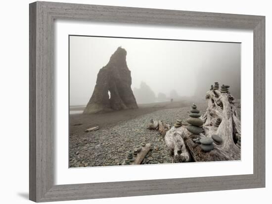 Olympic National Park, Washington: Ruby Beach-Ian Shive-Framed Photographic Print