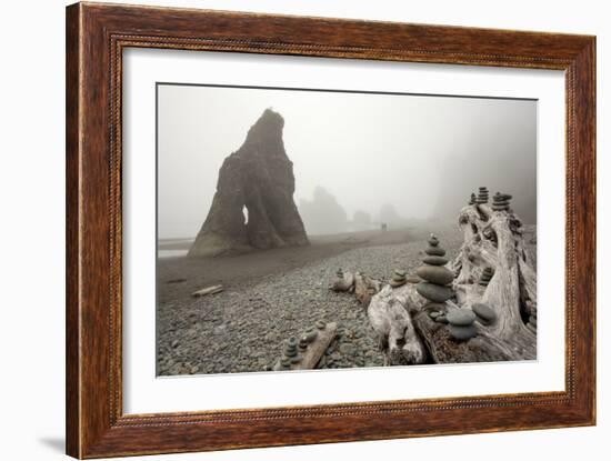 Olympic National Park, Washington: Ruby Beach-Ian Shive-Framed Photographic Print