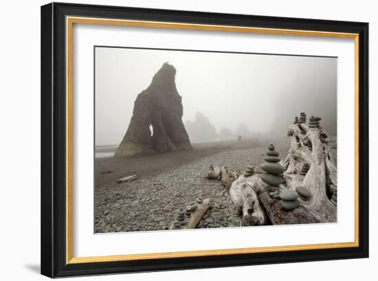 Olympic National Park, Washington: Ruby Beach-Ian Shive-Framed Photographic Print