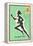 Olympic Runner, 1956-null-Framed Stretched Canvas