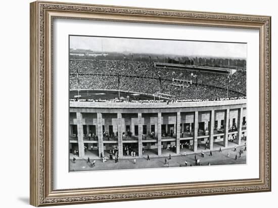 Olympic Stadium, Berlin, 1936-null-Framed Giclee Print