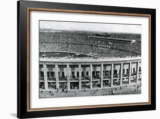 Olympic Stadium, Berlin, 1936-null-Framed Giclee Print