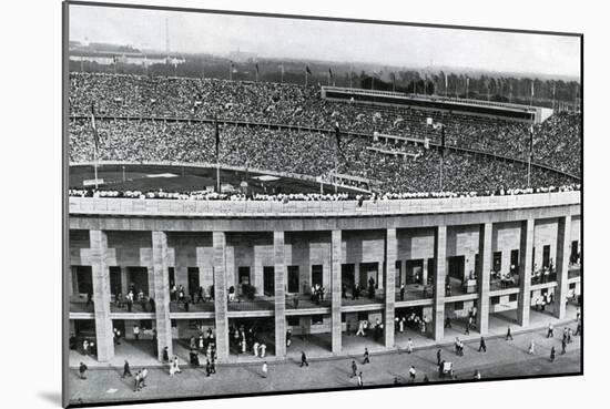 Olympic Stadium, Berlin, 1936-null-Mounted Giclee Print