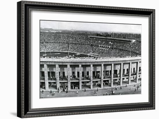 Olympic Stadium, Berlin, 1936-null-Framed Giclee Print