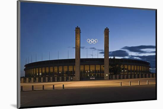 Olympic Stadium in Berlin, Germany-null-Mounted Art Print