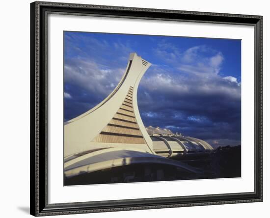 Olympic Stadium, Montreal, Quebec, Canada-Walter Bibikow-Framed Photographic Print