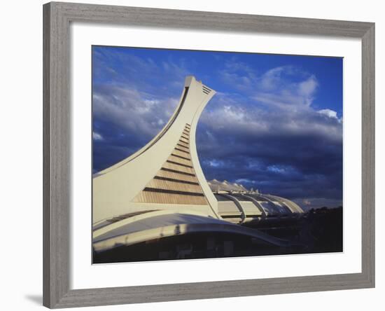 Olympic Stadium, Montreal, Quebec, Canada-Walter Bibikow-Framed Photographic Print