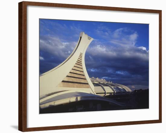 Olympic Stadium, Montreal, Quebec, Canada-Walter Bibikow-Framed Photographic Print