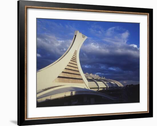 Olympic Stadium, Montreal, Quebec, Canada-Walter Bibikow-Framed Photographic Print