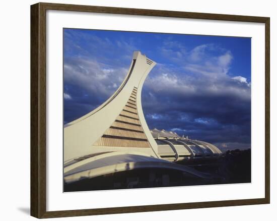 Olympic Stadium, Montreal, Quebec, Canada-Walter Bibikow-Framed Photographic Print