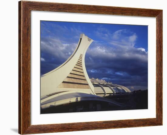 Olympic Stadium, Montreal, Quebec, Canada-Walter Bibikow-Framed Photographic Print