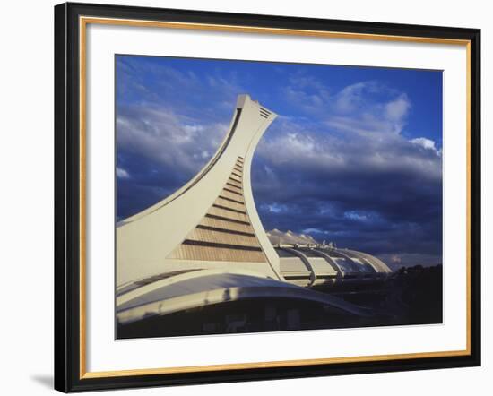 Olympic Stadium, Montreal, Quebec, Canada-Walter Bibikow-Framed Photographic Print