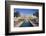 Olympic stadium on Montjuic in Barcelona, Catalonia, Spain-null-Framed Premium Giclee Print