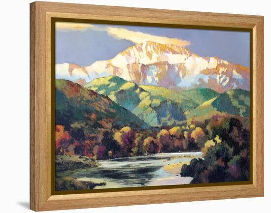 Olympic Sunrise-Max Hayslette-Framed Premier Image Canvas