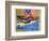 Olympic Swimmers-Michael Dudash-Framed Art Print