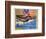 Olympic Swimmers-Michael Dudash-Framed Art Print