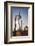 Olympic tower on Montjuic in Barcelona, Catalonia, Spain-null-Framed Premium Giclee Print