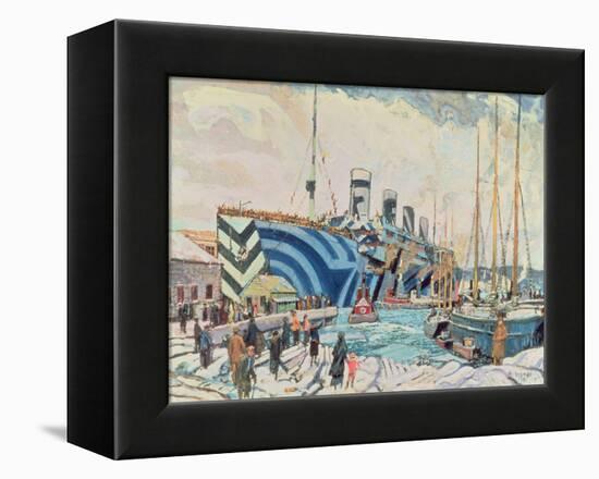 'Olympic' with Returned Soldiers 1919-Arthur Lismer-Framed Premier Image Canvas