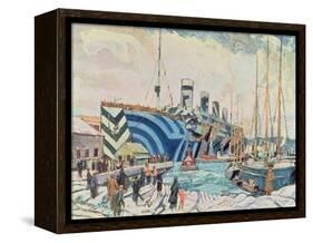 'Olympic' with Returned Soldiers 1919-Arthur Lismer-Framed Premier Image Canvas