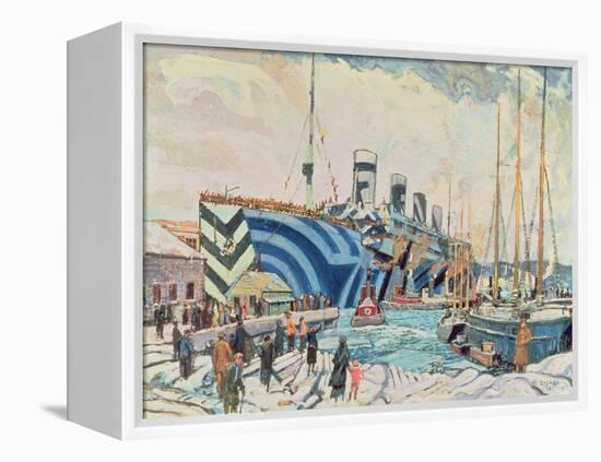 'Olympic' with Returned Soldiers 1919-Arthur Lismer-Framed Premier Image Canvas