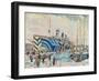'Olympic' with Returned Soldiers 1919-Arthur Lismer-Framed Giclee Print