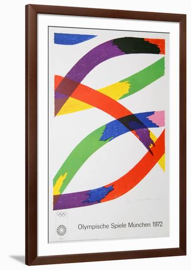 Olympische Spiele Munchen 1972-Piero D'Orazio-Framed Collectable Print