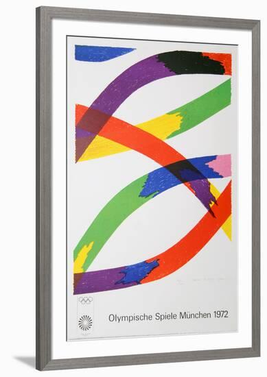 Olympische Spiele Munchen 1972-Piero D'Orazio-Framed Collectable Print