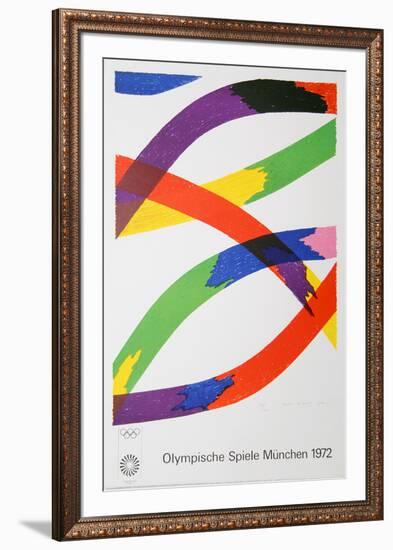 Olympische Spiele Munchen 1972-Piero D'Orazio-Framed Collectable Print