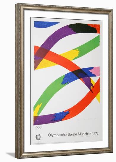 Olympische Spiele Munchen 1972-Piero D'Orazio-Framed Collectable Print