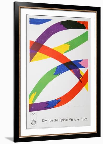 Olympische Spiele Munchen 1972-Piero D'Orazio-Framed Collectable Print