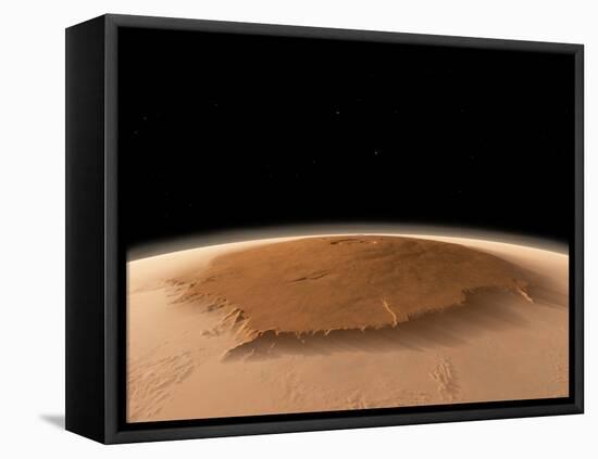 Olympus Mons, Mars, Artwork-Walter Myers-Framed Premier Image Canvas