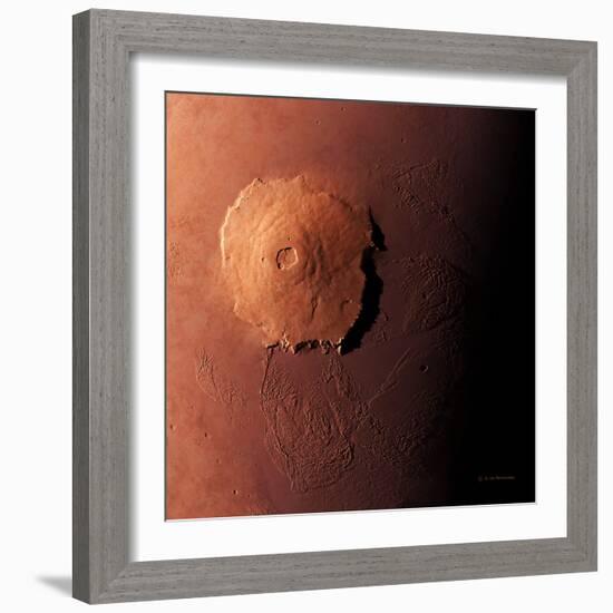 Olympus Mons, Morning View-Detlev Van Ravenswaay-Framed Premium Photographic Print