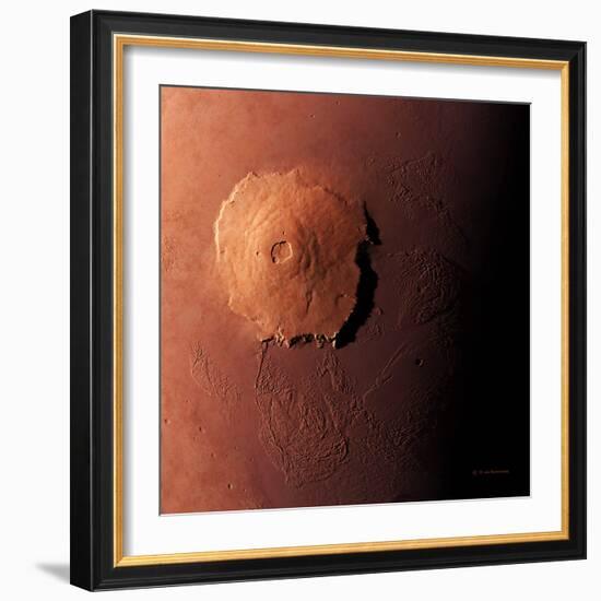 Olympus Mons, Morning View-Detlev Van Ravenswaay-Framed Premium Photographic Print