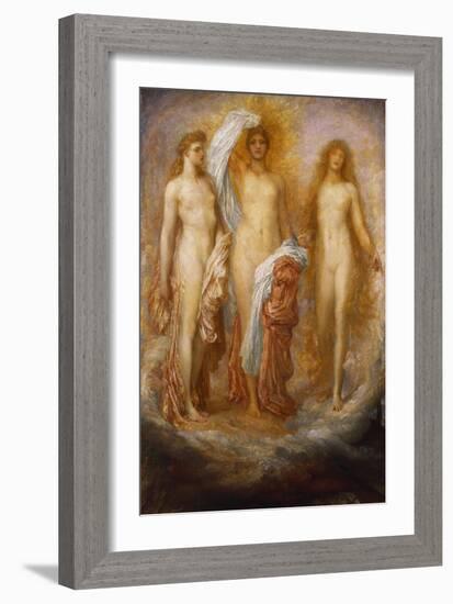 Olympus on Ida. 1885-George Frederick Watts-Framed Giclee Print