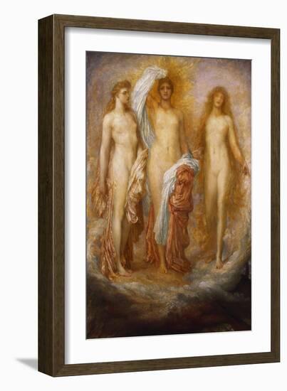 Olympus on Ida. 1885-George Frederick Watts-Framed Giclee Print