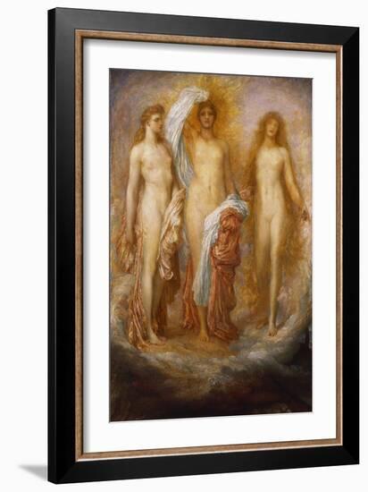 Olympus on Ida. 1885-George Frederick Watts-Framed Giclee Print