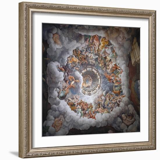 Olympus-Giulio Romano-Framed Giclee Print