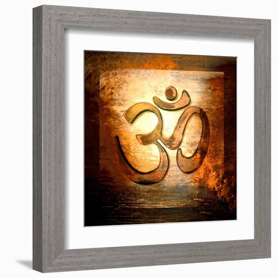 Om II-Christine Ganz-Framed Art Print