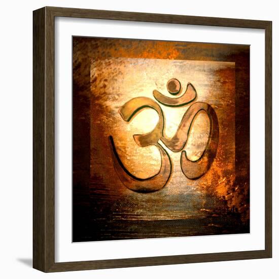 Om II-Christine Ganz-Framed Art Print