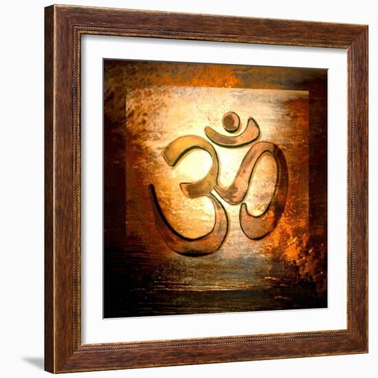 Om II-Christine Ganz-Framed Art Print