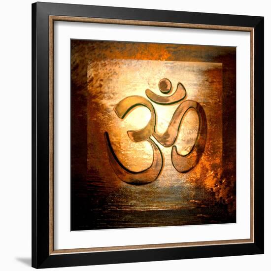 Om II-Christine Ganz-Framed Art Print