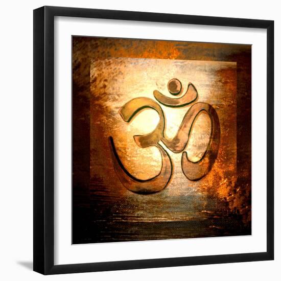 Om II-Christine Ganz-Framed Art Print