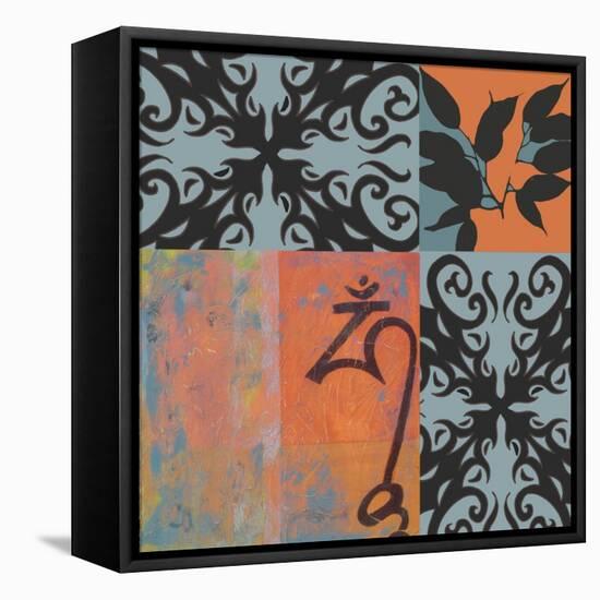 Om-Jan Weiss-Framed Stretched Canvas