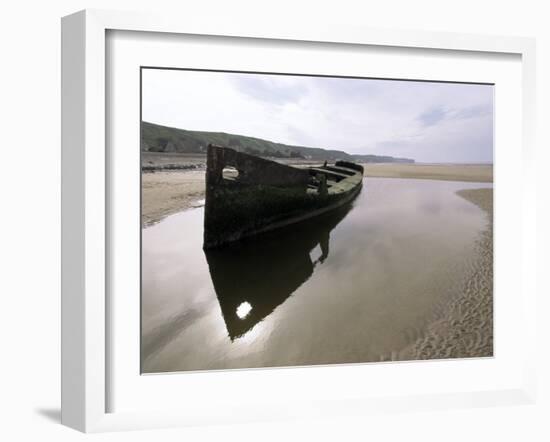 Omaha Beach, Basse Normandie (Normandy), France-Adam Woolfitt-Framed Photographic Print