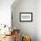 Omaha, Nebraska - 68106 Zip Code (Blue)-Lantern Press-Framed Stretched Canvas displayed on a wall