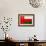 Oman Flag Design with Wood Patterning - Flags of the World Series-Philippe Hugonnard-Framed Premium Giclee Print displayed on a wall