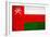 Oman Flag Design with Wood Patterning - Flags of the World Series-Philippe Hugonnard-Framed Premium Giclee Print