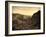 Oman, Hajjar Mountain Range, Jebel Shams Mountain, Wadi Ghul, the 'Grand Canyon of Arabia'-Michele Falzone-Framed Photographic Print