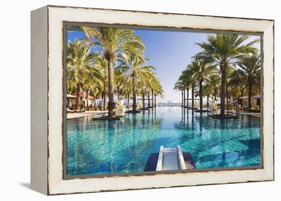 Oman. Muscat Governorate, Muscat-Nick Ledger-Framed Premier Image Canvas