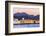 Oman, Muscat. Mutrah Harbour and Old Town at Dusk-Matteo Colombo-Framed Photographic Print